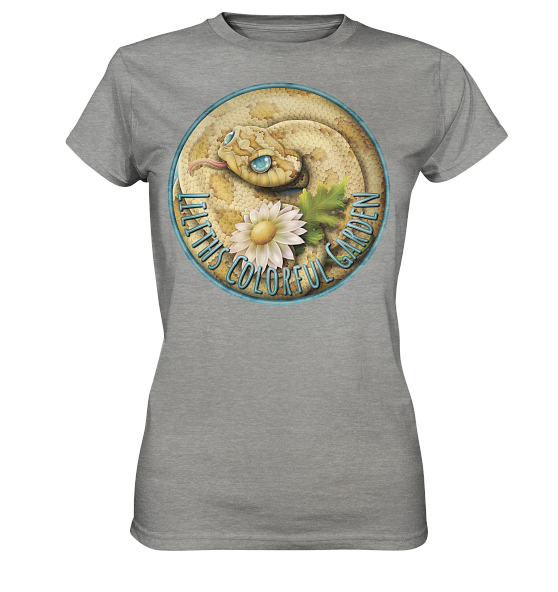 Liliths Colorful Garden Logo 'Hakennasennatter' - Damen Premium Shirt