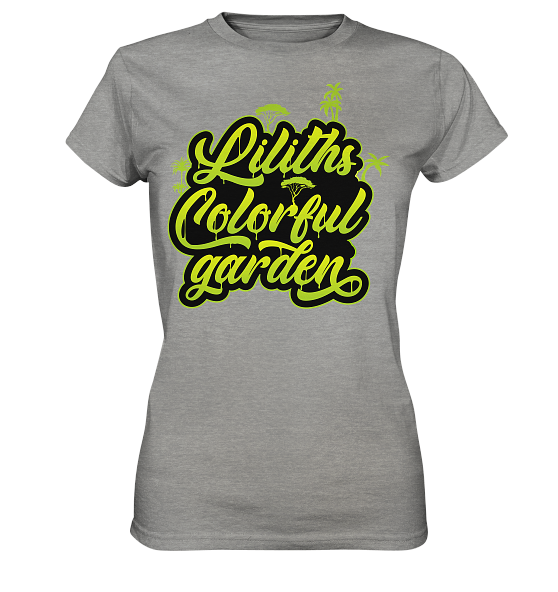 Liliths Colorful Garden Graffiti Logo - Damen Premium Shirt