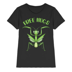 Gottesanbeterin 'Free Hugs' - Damen Premium Shirt