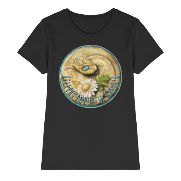 Liliths Colorful Garden Logo 'Hakennasennatter' - Damen Premium Shirt