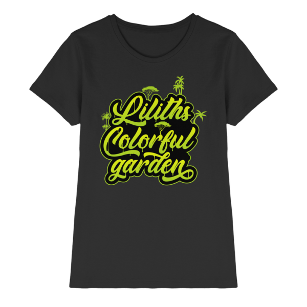 Liliths Colorful Garden Graffiti Logo - Damen Premium Shirt