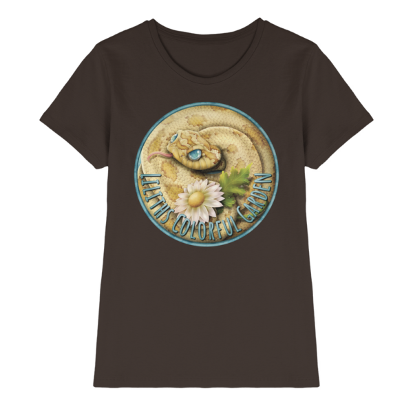 Liliths Colorful Garden Logo 'Hakennasennatter' - Damen Premium Shirt