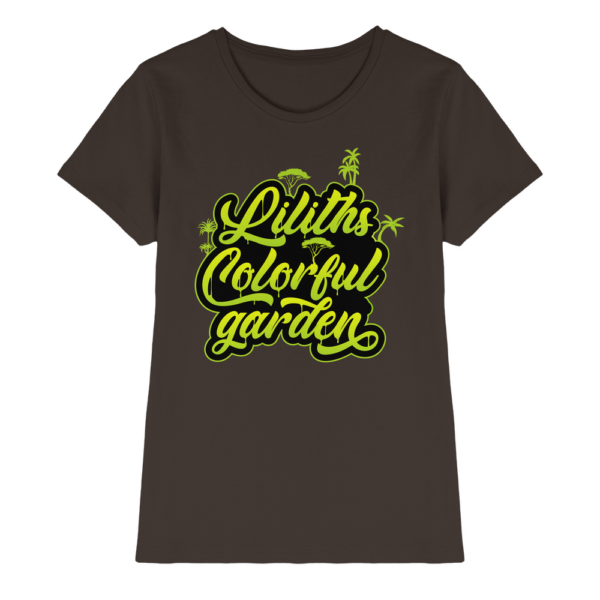 Liliths Colorful Garden Graffiti Logo - Damen Premium Shirt