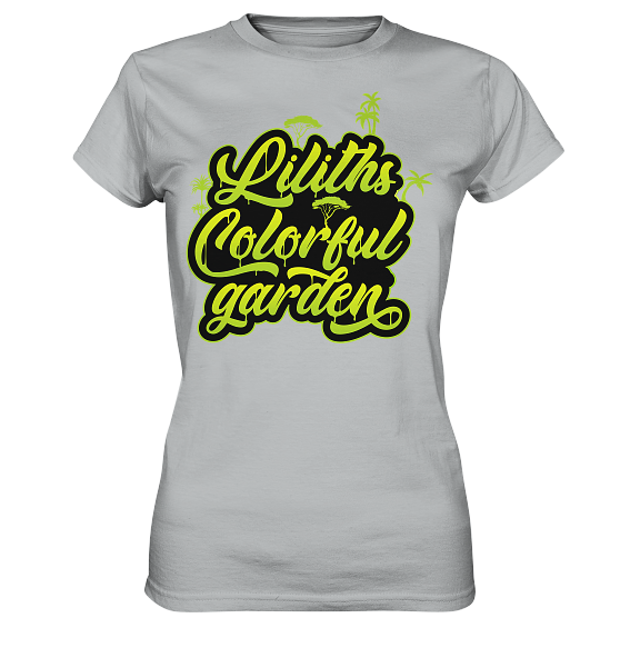 Liliths Colorful Garden Graffiti Logo - Damen Premium Shirt