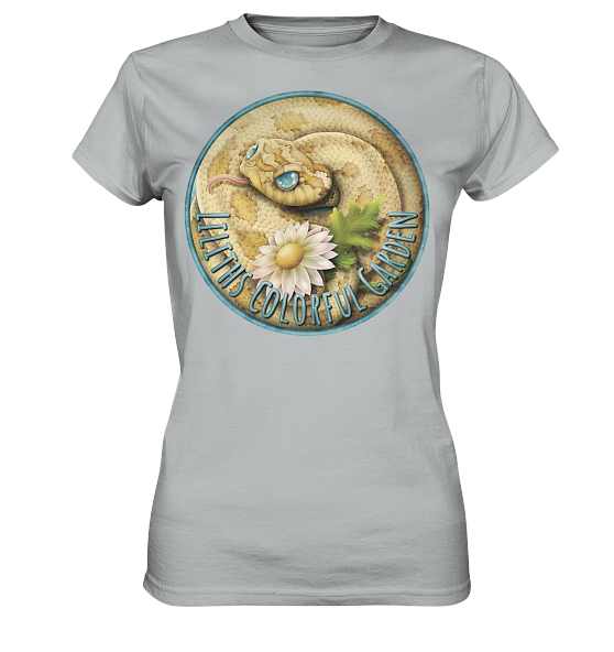 Liliths Colorful Garden Logo 'Hakennasennatter' - Damen Premium Shirt