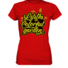Liliths Colorful Garden Graffiti Logo - Damen Premium Shirt