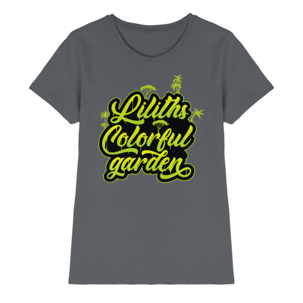 Liliths Colorful Garden Graffiti Logo - Damen Premium Shirt