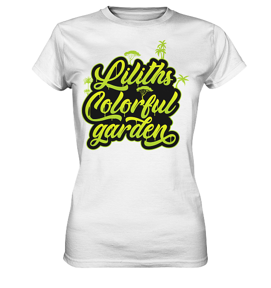 Liliths Colorful Garden Graffiti Logo - Damen Premium Shirt