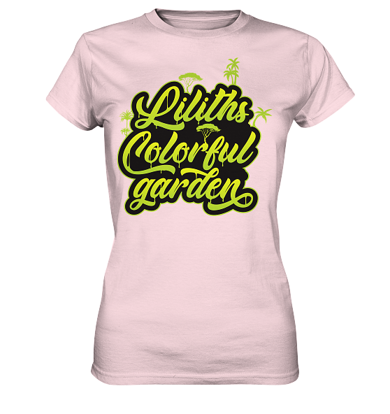 Liliths Colorful Garden Graffiti Logo - Damen Premium Shirt