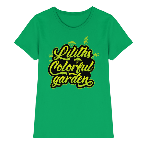 Liliths Colorful Garden Graffiti Logo - Damen Premium Shirt