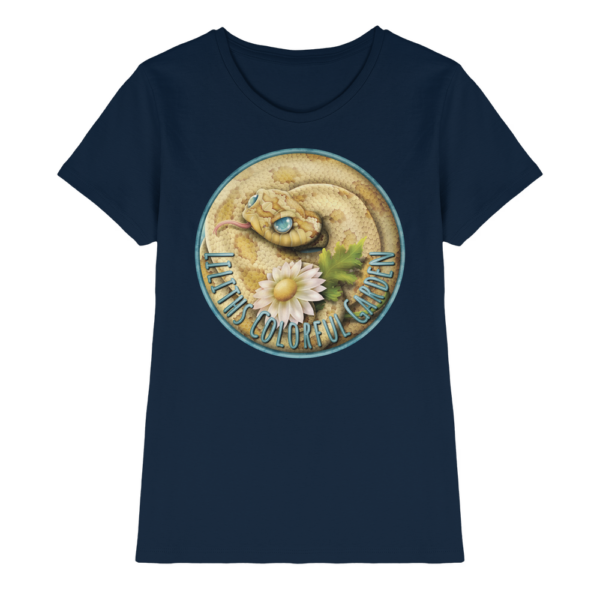 Liliths Colorful Garden Logo 'Hakennasennatter' - Damen Premium Shirt