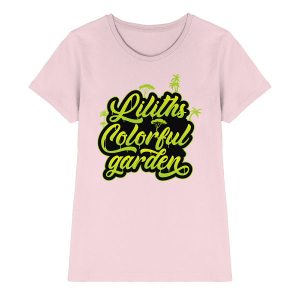 Liliths Colorful Garden Graffiti Logo - Damen Premium Shirt
