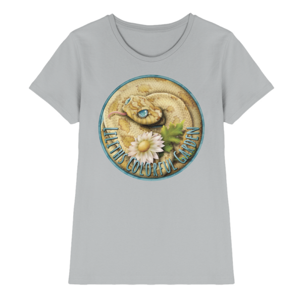 Liliths Colorful Garden Logo 'Hakennasennatter' - Damen Premium Shirt