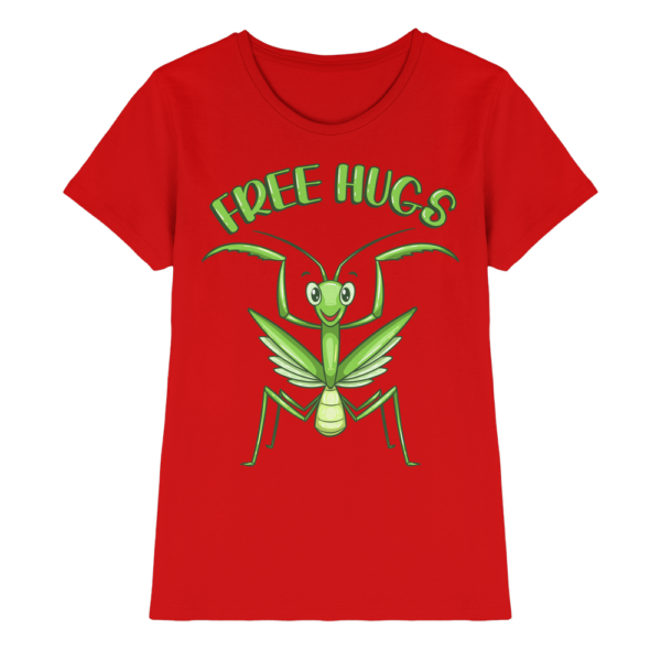 Gottesanbeterin 'Free Hugs' - Damen Premium Shirt