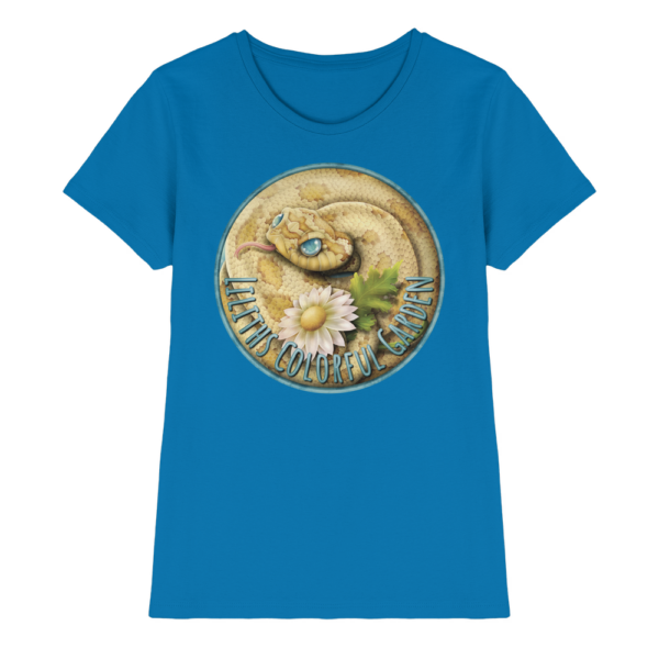 Liliths Colorful Garden Logo 'Hakennasennatter' - Damen Premium Shirt