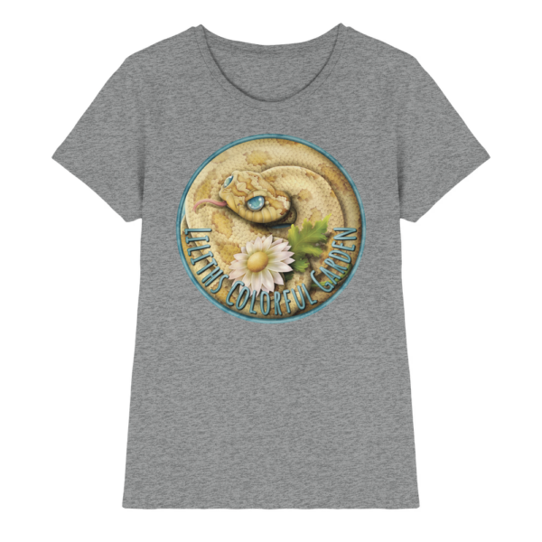Liliths Colorful Garden Logo 'Hakennasennatter' - Damen Premium Shirt