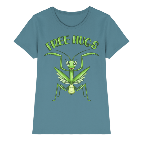 Gottesanbeterin 'Free Hugs' - Damen Premium Shirt
