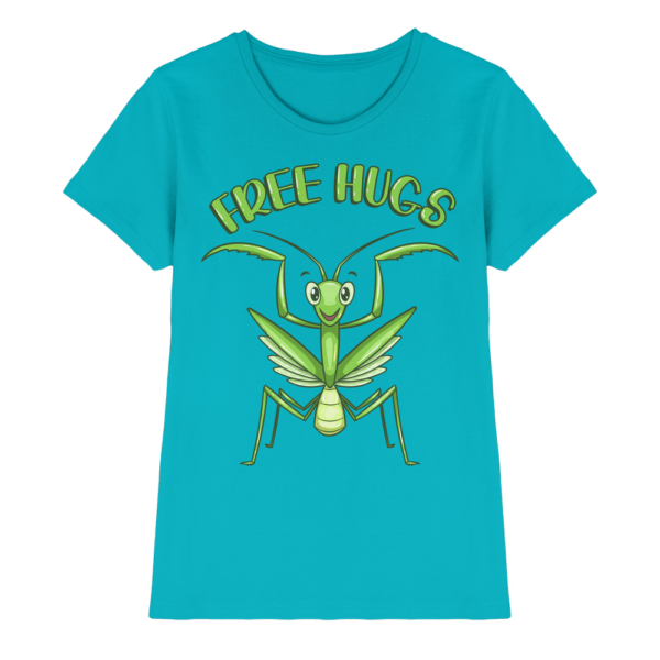 Gottesanbeterin 'Free Hugs' - Damen Premium Shirt