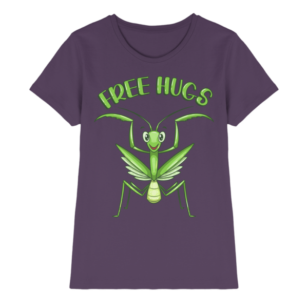 Gottesanbeterin 'Free Hugs' - Damen Premium Shirt