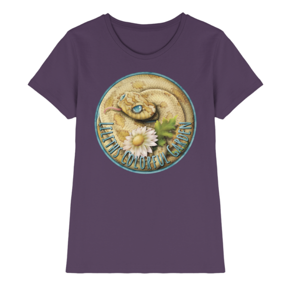 Liliths Colorful Garden Logo 'Hakennasennatter' - Damen Premium Shirt