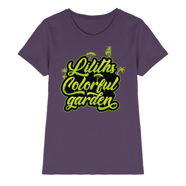 Liliths Colorful Garden Graffiti Logo - Damen Premium Shirt