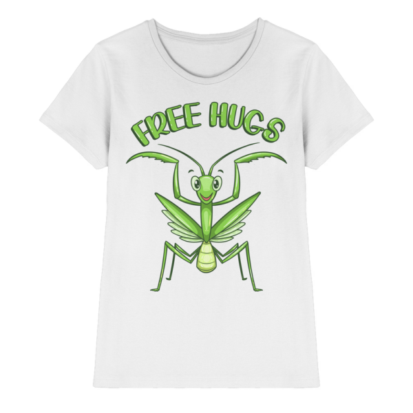 Gottesanbeterin 'Free Hugs' - Damen Premium Shirt