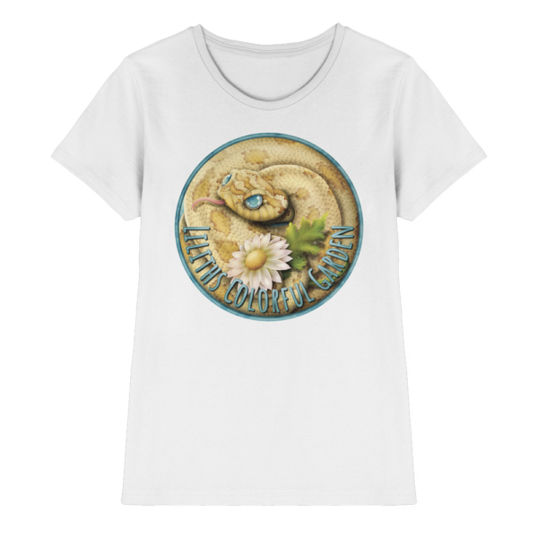 Liliths Colorful Garden Logo 'Hakennasennatter' - Damen Premium Shirt