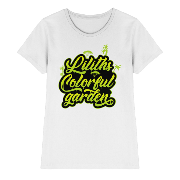 Liliths Colorful Garden Graffiti Logo - Damen Premium Shirt