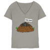 Mehr Erde! - Damen V-Neck Shirt