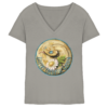 Liliths Colorful Garden Logo 'Hakennasennatter' - Damen V-Neck Shirt