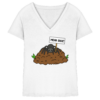 Mehr Erde! - Damen V-Neck Shirt