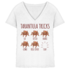 Vogelspinnen Tricks - Sitz, Platz, bleib! - Damen V-Neck Shirt
