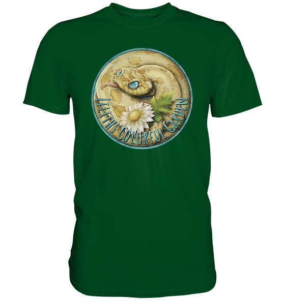 front-premium-shirt-004920-558x-10.png Liliths Colorful Garden Logo 'Hakennasennatter' - Herren/Unisex Premium Shirt