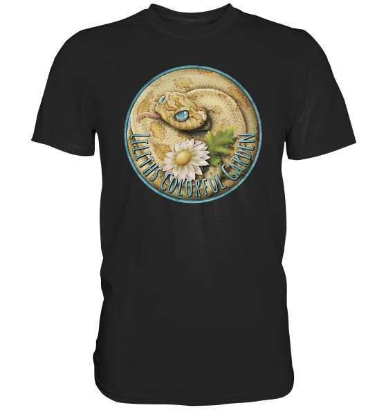 front-premium-shirt-272727-558x-9.png Liliths Colorful Garden Logo 'Hakennasennatter' - Herren/Unisex Premium Shirt