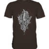 Baumeidechse Geometric Art - Herren/Unisex Premium Shirt