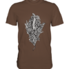 Baumeidechse Geometric Art - Herren/Unisex Premium Shirt
