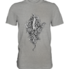 Baumeidechse Geometric Art - Herren/Unisex Premium Shirt