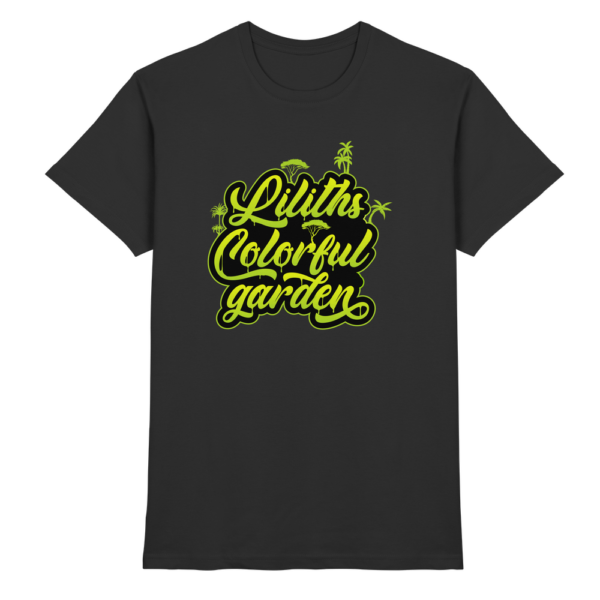 Liliths Colorful Garden Graffiti Logo - Herren/Unisex Premium Shirt