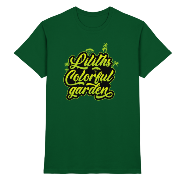 Liliths Colorful Garden Graffiti Logo - Herren/Unisex Premium Shirt