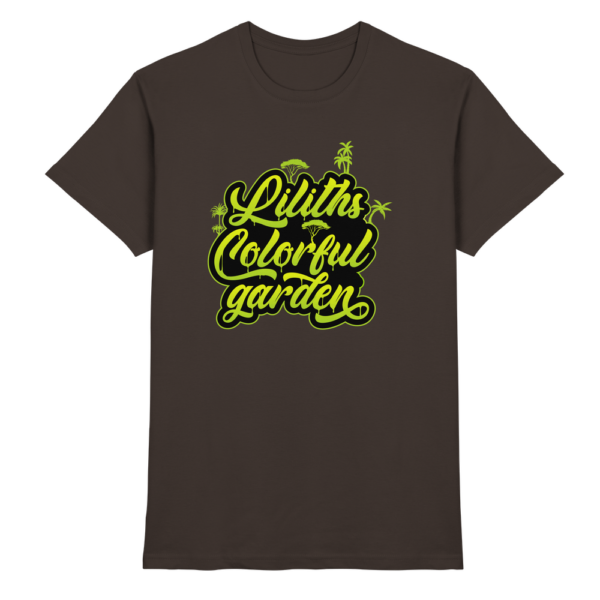 Liliths Colorful Garden Graffiti Logo - Herren/Unisex Premium Shirt
