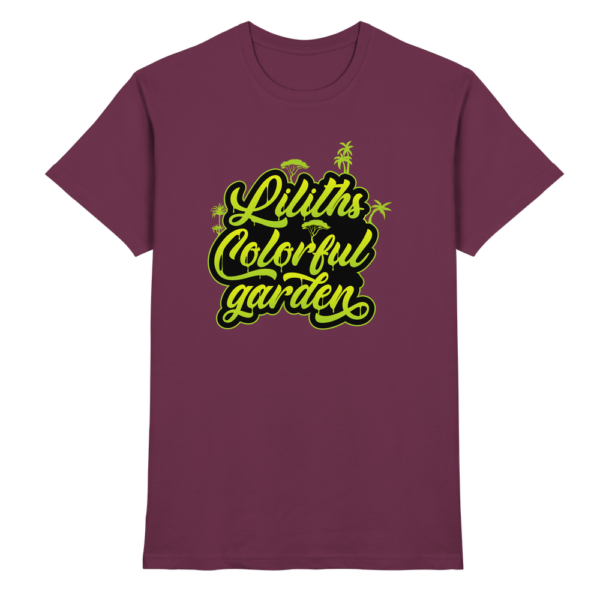 Liliths Colorful Garden Graffiti Logo - Herren/Unisex Premium Shirt
