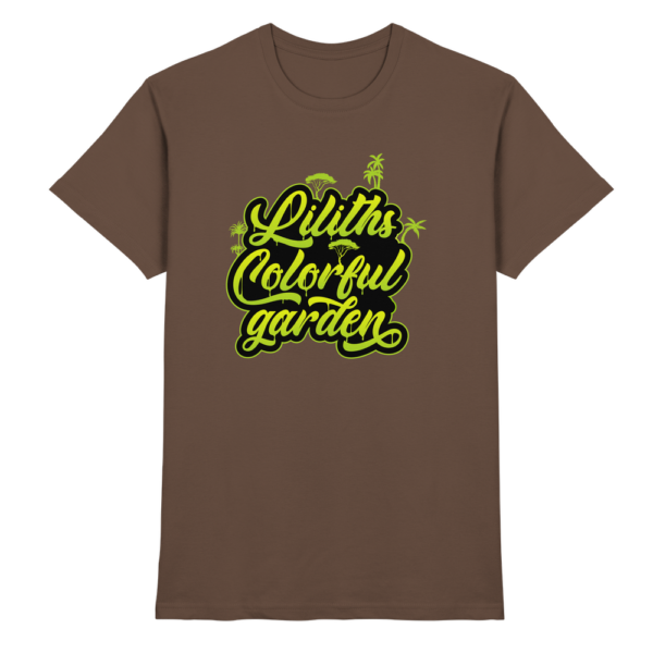 Liliths Colorful Garden Graffiti Logo - Herren/Unisex Premium Shirt