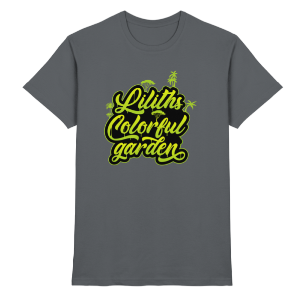 Liliths Colorful Garden Graffiti Logo - Herren/Unisex Premium Shirt