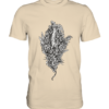 Baumeidechse Geometric Art - Herren/Unisex Premium Shirt