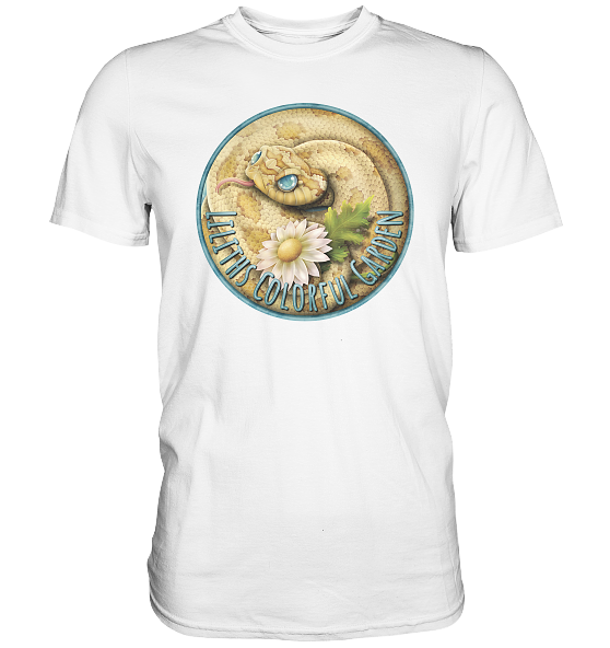 front-premium-shirt-f8f8f8-558x-10.png Liliths Colorful Garden Logo 'Hakennasennatter' - Herren/Unisex Premium Shirt