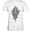 Baumeidechse Geometric Art - Herren/Unisex Premium Shirt