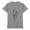 Baumeidechse Geometric Art - Herren/Unisex Premium Shirt