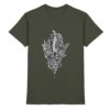 Baumeidechse Geometric Art - Herren/Unisex Premium Shirt