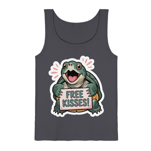 Schnappschildkröte 'Free Kisses!' - Herren/Unisex Tank-Top