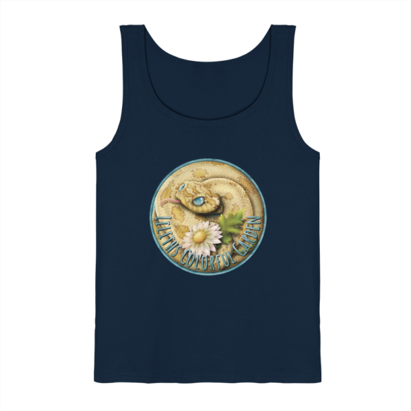 front-tank-top-navy-262-60d5-1000x.png Liliths Colorful Garden Logo 'Hakennasennatter' - Herren/Unisex Tank-Top